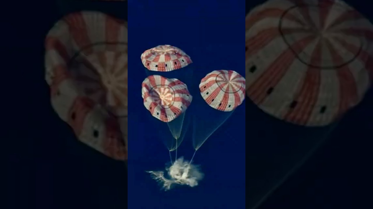NASA's Artemis II Splashes Down in the Pacific After Moon Mission