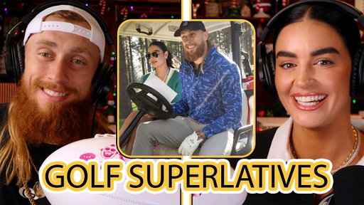 Most Likey To Shank? ⛳️ Claire & George Kittle Golf Superlatives
