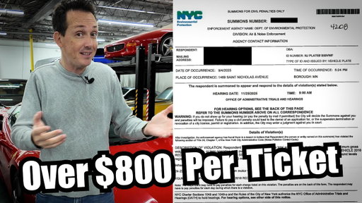 BULLSH*T NYC Hidden Noise Cameras Mailing $800+ Tickets for Driving Unmodified Cars Normally!