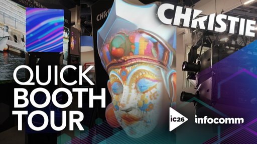 Explore what's possible: InfoComm 2026 booth tour