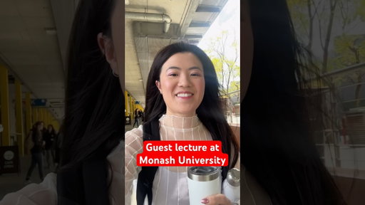 Some advice I wanted to share from my guest lecture at #monashuniversity for Journalism students