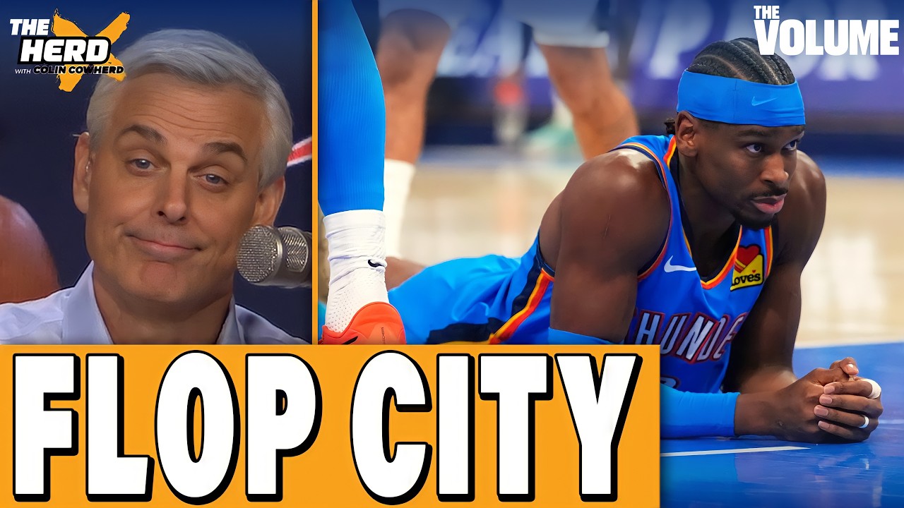 Colin Cowherd: SGA is MAYOR of FLOP CITY + Is Giannis Wemby’s KRYPTONITE? | HERD NBA Thunder-Spurs