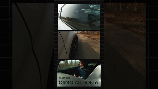 How to film cinematic car shots with the DJI Osmo Action 6