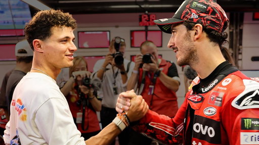 We Took Lando Norris Back to MotoGP!