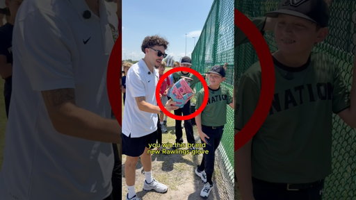If He’s Subbed, He Wins a New Glove 😳 #baseball #mlb
