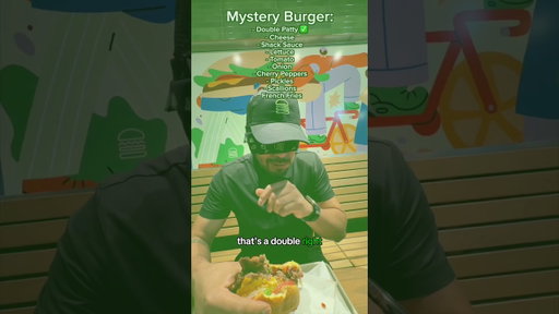 Blindfolded Burger Challenge