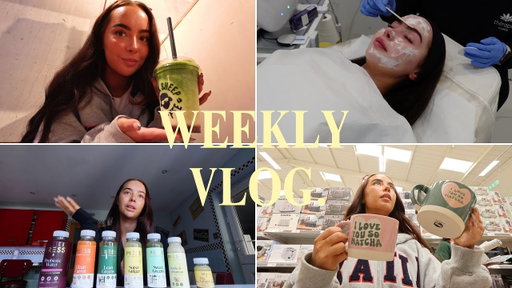 spend the week with me, facial, juice cleanse, pr haul