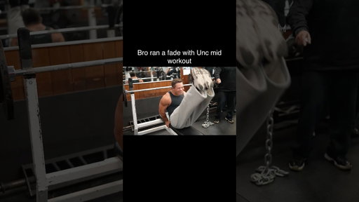 Bro ran the fade in the gym #shorts