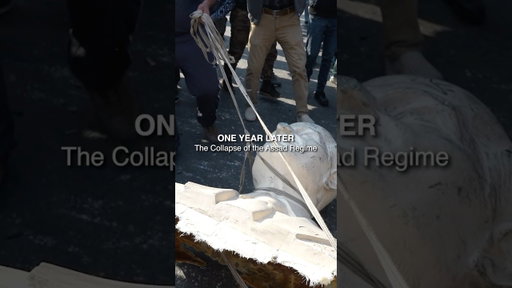 Assad Falls - One Year Later