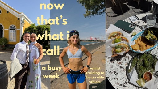 a week in my life of work and becoming an athlete!! ALSO a weekend trip to portugal !!! PAIGE DANA