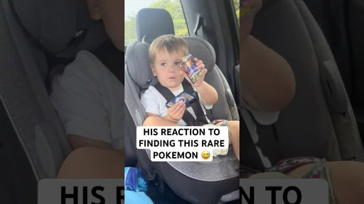 HIS REACTION TO FINDING THIS RARE POKEMON 😅