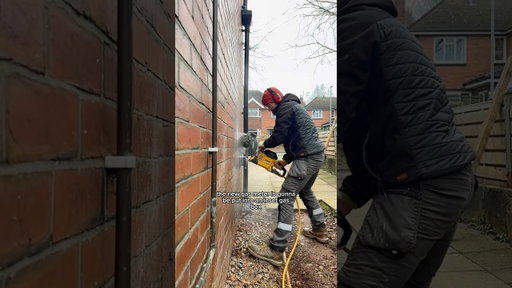 Moving a gas meter ✅ #diy #homeimprovement #homerenovation #diyhomeimprovement