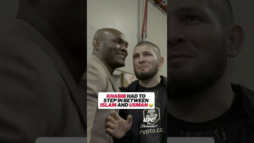 👀 #kamaruusman #khabib #islammakhachev