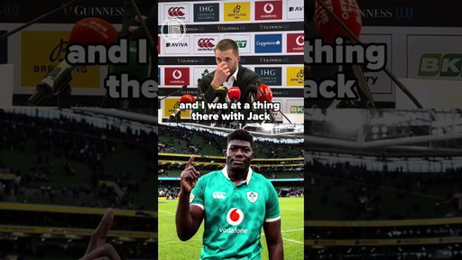 Andy Farrell perfectly summed up why Edwin Edogbo’s Ireland debut was so special 💚 #rugby #ireland