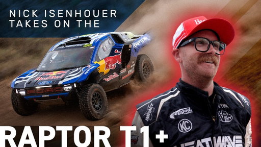 NICK ISENHOUER RIDES IN THE RAPTOR T1+ AT VEGAS TO RENO