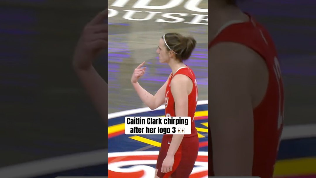 Caitlin Clark & Tiffany Hayes exchange words 🍿