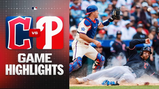 Guardians vs. Phillies Game Highlights (5/24/26) | MLB Highlights