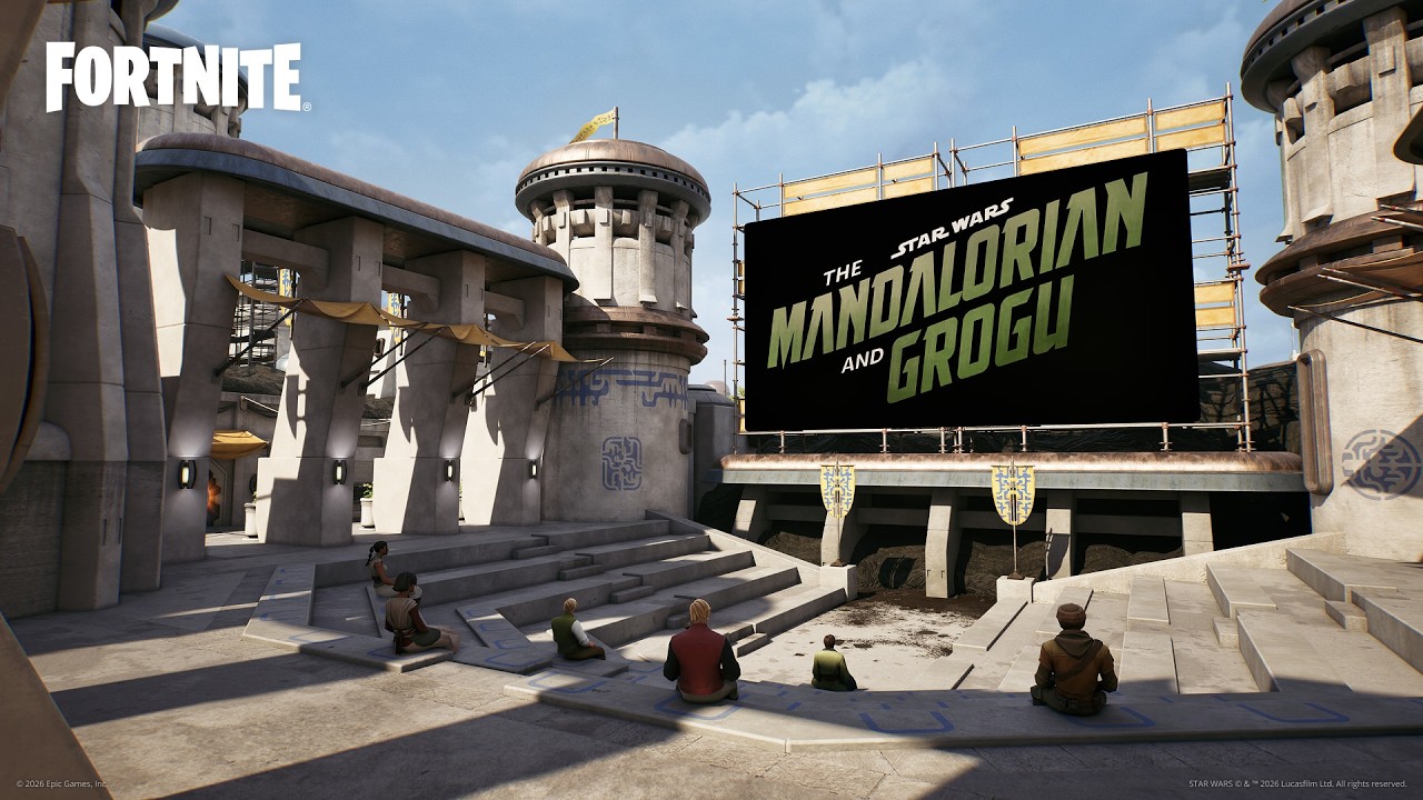 The Mandalorian and Grogu Watch Party Island