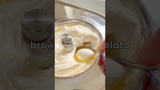 Brown Butter Gelato