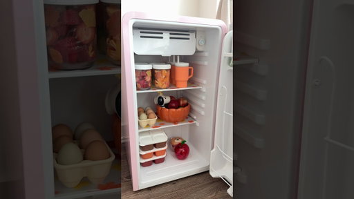 Asmr fall mini fridge restock 🍎🍁 #asmr #aesthetic #satisfying #mini #fall #shorts #short #viral