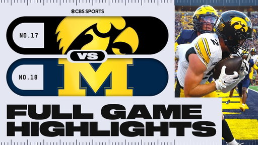 No. 17 Iowa Hawkeyes vs. No. 18 Michigan Wolverines | Week 4 Full Game Highlights