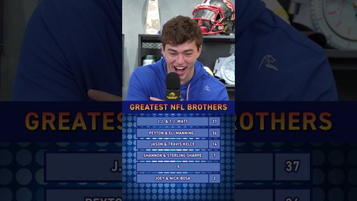 Can you name the greatest pair of brothers in NFL history? 🏈#trivia #sportstrivia #nfl #familyfeud