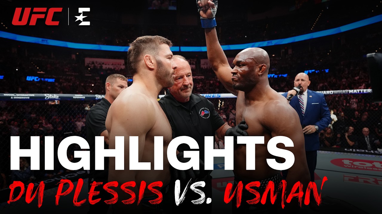 DRICUS DU PLESSIS 🆚 KAMARU USMAN | Full Fight Highlights | UFC Fight Night Oklahoma City