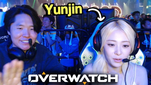Teaching Yunjin from LE SSERAFIM Overwatch