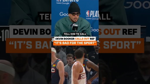 Devin Booker CALLS OUT Ref By Name 😳