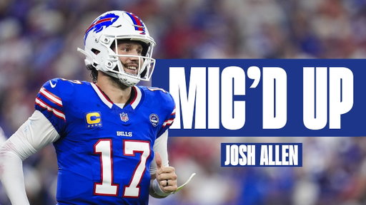 Josh Allen Mic'd Up For HISTORIC Buffalo Bills Stadium Opening Game Against The Detroit Lions!