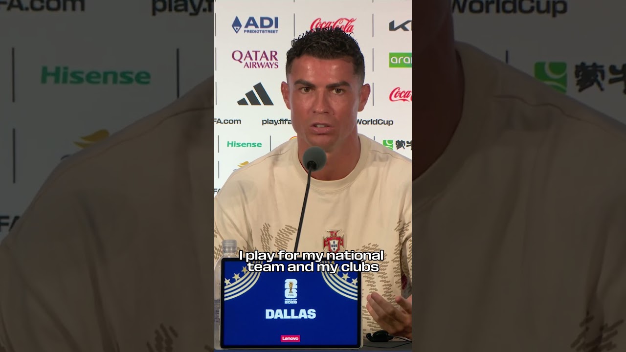 🗣️ "It's about passion", Cristiano Ronaldo. 🇵🇹 #FIFAWorldCupOnYT