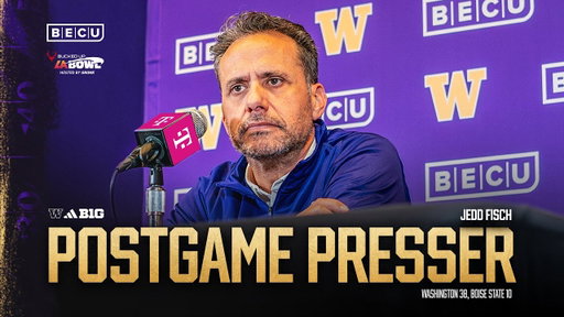 Head Coach Jedd Fisch Postgame Press Conference: Boise State (Bucked Up LA Bowl Hosted by Gronk)