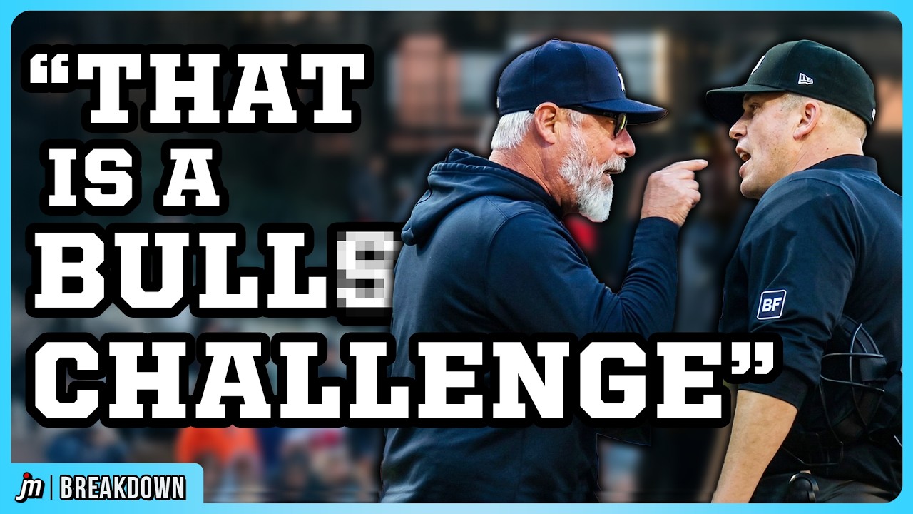 Umpire ejects Derek Shelton for arguing a legal ABS challenge, a breakdown