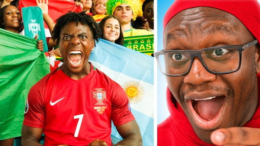 Deji Reacts To IShowSpeed - World Cup (Champions)