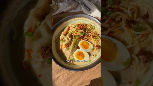 This easy miso noodle soup is so good— you have to try it!