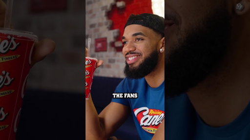 Karl-Anthony Towns made a championship-worthy stop at Cane’s NYC Flagship 🏀🏆