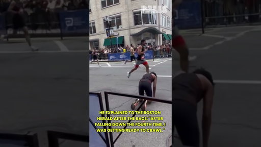 North Down Athletic Club runner helps fallen runner finish Boston Marathon