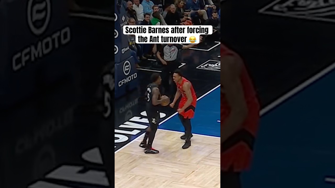 Scottie even had Ant laughing 🤣