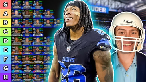 Top 50 Running Back Rankings & Tiers - 2025 Fantasy Football