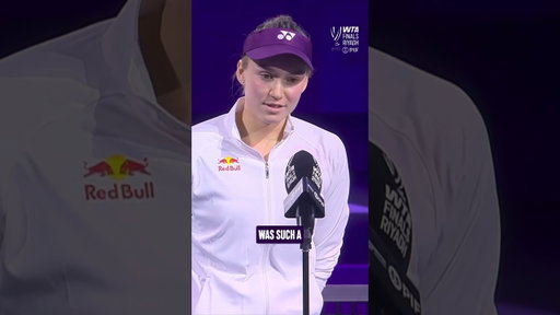 Elena Rybakina is champion in Riyadh! 💜 #WTA #WTAFinalsRiyadh #champion
