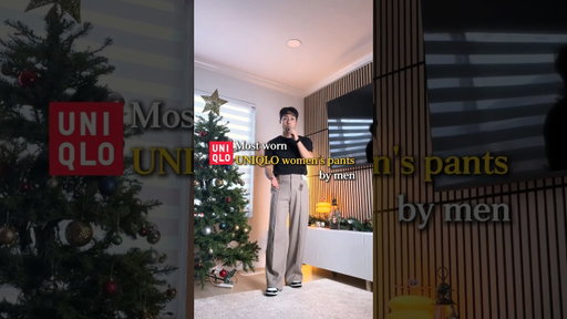 #UNIQLO most worn women's pants by men (pt. 1)