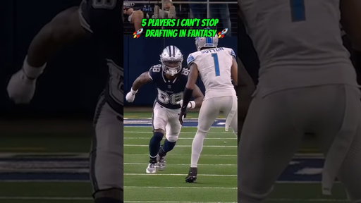 5 Players I Can’t Stop Drafting in Fantasy Football 😈