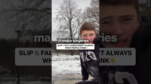 Why Slip and Fall Cases Get a Bad Reputation