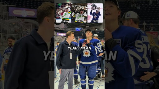 Cowan on Winning the Calder Cup with the Marlies