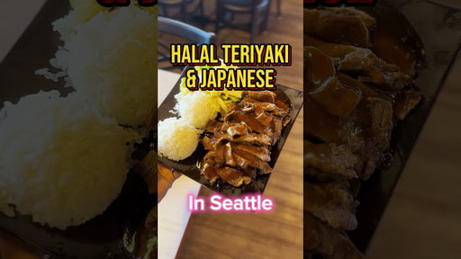 Nara Teriyaki for Japanese Food in Seattle - Serving Full Halal #seattlefood #halalasian #teriyaki