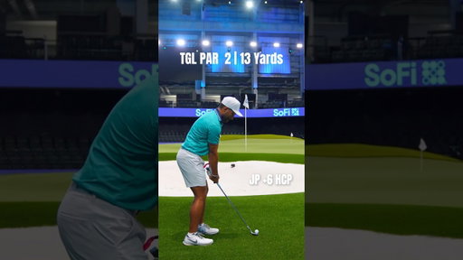 Up and Down Challenge at TGL #golf #paryard #golfskill #golfswing #golfcompetition