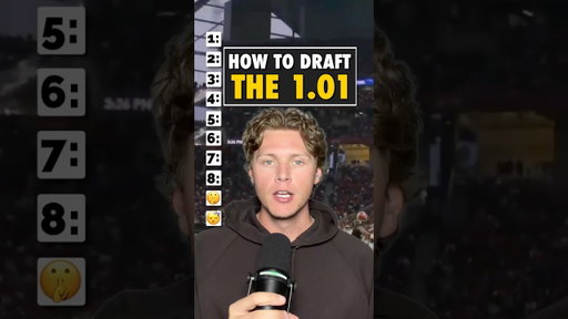 Detailed Guide To Drafting the 1.01 In Fantasy Football