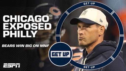 MASSIVE WIN by Case Keenum and the Bears 🐻 How Chicago EXPOSED the Eagles on MNF 😯 | Get Up