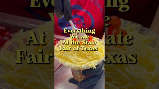 State fair of Texas food crawl! #statefair