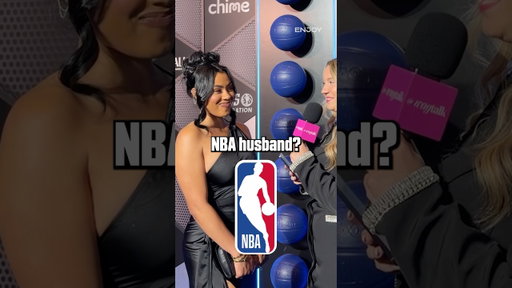 Alisah stopped by for some trivia at the Mavs Ball! 💙 #nbatrivia #nba #couplegoals